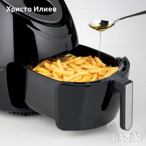 Голям фритюрник с горещ въздух Ariete 5.5L 1800W Air fryer XXL ЕЪР ФРАЙЪР, снимка 4 - Фритюрници - 45616121