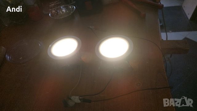 Лунички - лед лампи за таван illuxtron linea 75 HV 9W 300K, снимка 10 - Лед осветление - 52837845