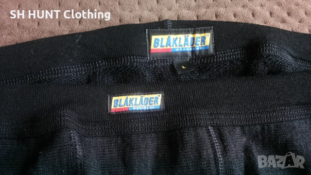 BLAKLADER 70% WOOL Work Thermo Set размер L работен термо екип 70% Вълна W4-381, снимка 15 - Спортни дрехи, екипи - 52066831
