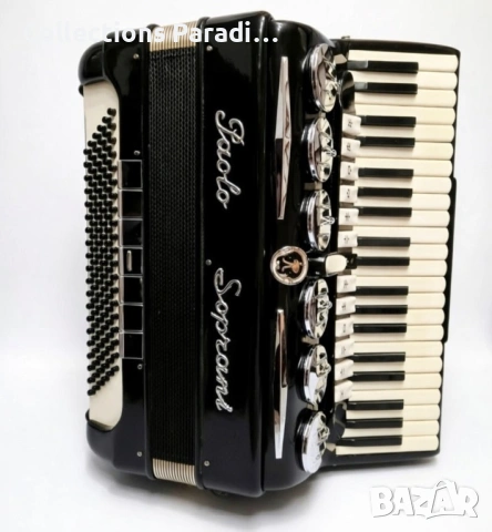 Акордеон Paolo Soprani 120 баса , снимка 3 - Акордеони - 54165946