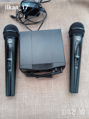 AKG WMS 40 mini dual Vocal PRO Внос от Австия в отлично състояние!, снимка 1 - Микрофони - 41659779