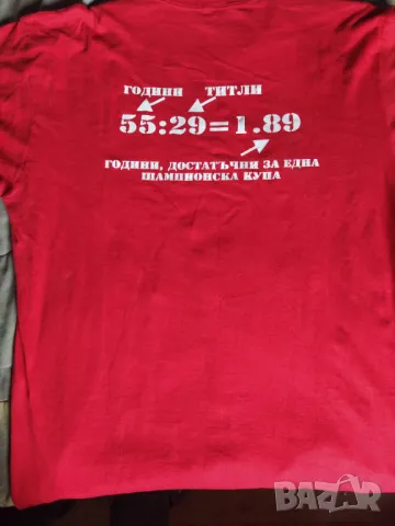 2003 г за 29 титла на ЦСКА фланелка , снимка 2 - Колекции - 47588079