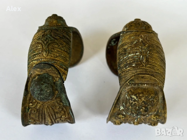 Възрожденски гривни тип „рогатка“, снимка 8 - Антикварни и старинни предмети - 53632246