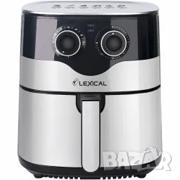 Фритюрник с горещ въздух Lexical Airfryer LAF-3004 , 8L, 1800W, инокс, снимка 1 - Фритюрници - 47231454