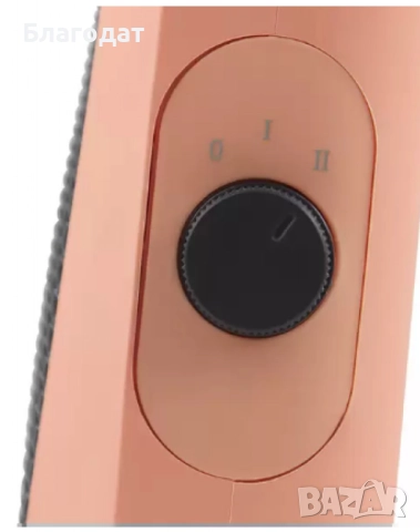 Кварцова печка, 800W, корал/ бял цвят, снимка 4 - Отоплителни печки - 52883531