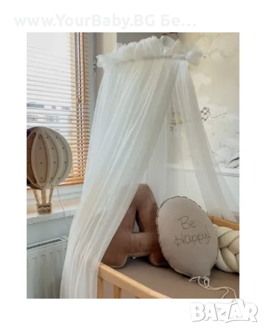 Бяла дървена кошара за бебе 7в1 Овал, Детско легло 0-10 год., снимка 5 - Кошарки - 50281802