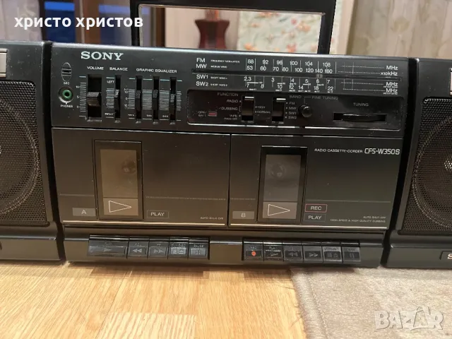 Радиокасетофон SONY, снимка 1 - Радиокасетофони, транзистори - 47109813