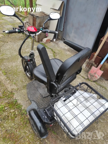 Електрическа триколка, снимка 2 - Инвалидни колички - 53663977