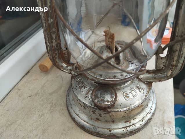 Немски фенер, снимка 4 - Антикварни и старинни предмети - 46011065