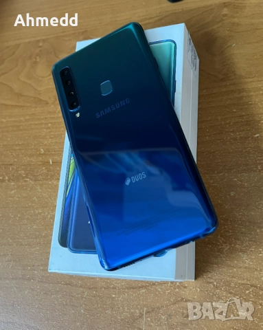 Samsung Galaxy A9 (2018) Dual SIM, 128GB, 6GB RAM, Lemonade Blue, снимка 3 - Samsung - 51641144