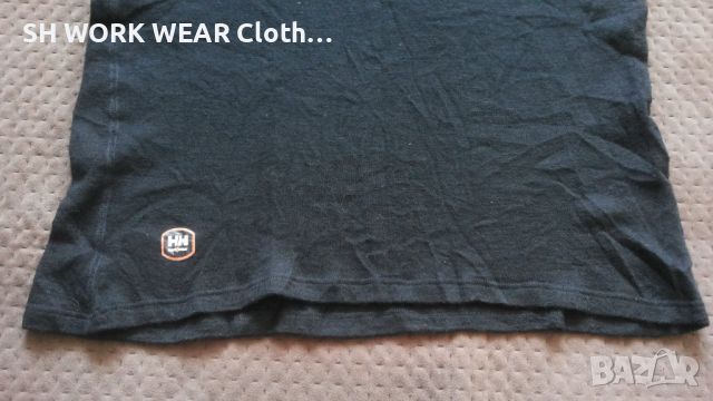 HELLY HANSEN T-Shirt FAKSE 48,5% Merino Wool размер XL работна тениска 48,5% Мерино Вълна W4-181, снимка 4 - Тениски - 46175772