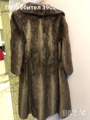 Елегантно палто от визон, снимка 2 - Палта, манта - 45108474