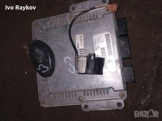  Citroen C5 Mk1 2.2HDI , ECU 9644199580 , комплект запалване , снимка 3 - Части - 47767532