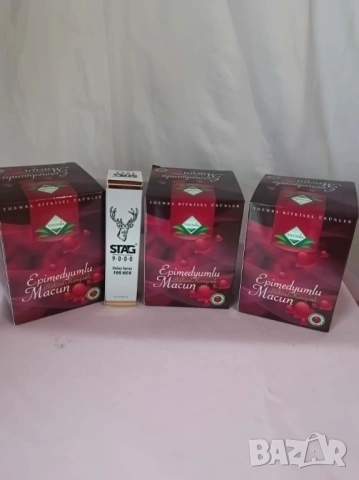 Промо комплект 95-3 броя Epimedium Themra маджун+Stag спрей