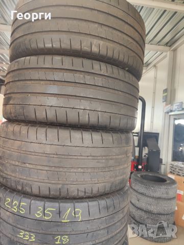 4бр.летни гуми 235/35/19 Michelin, снимка 8 - Гуми и джанти - 46509908