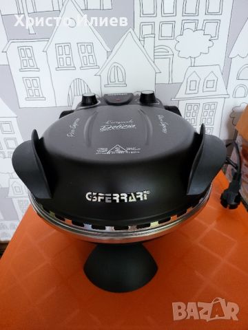 Печка Фурна за пица с каменна плоча G3 Ferrari 400 градуса , 32см, снимка 9 - Печки, фурни - 45427652