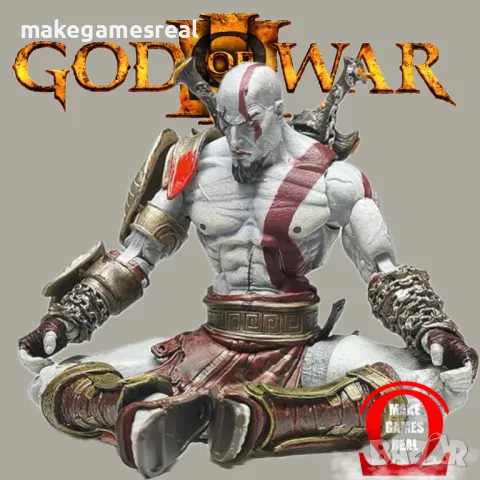 Екшън фигура God of War 3 - Ultimate Kratos, снимка 7 - Аксесоари - 49455920