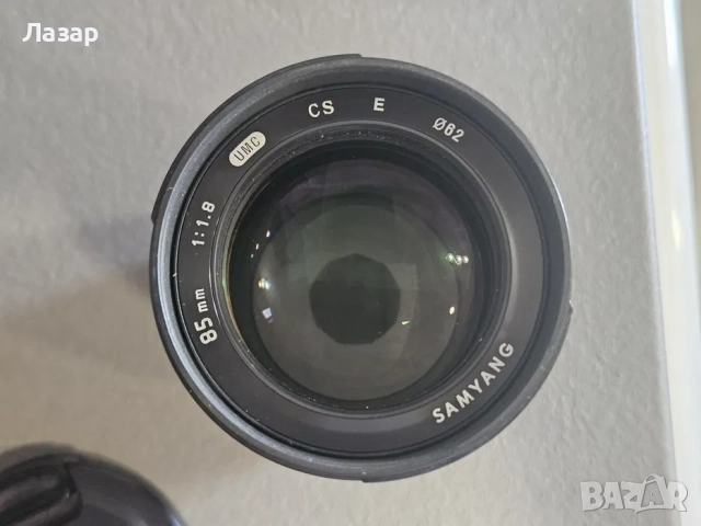 Обектив Samyang 85mm f1.8 UMC CS Sony E, снимка 4 - Обективи и филтри - 52638281