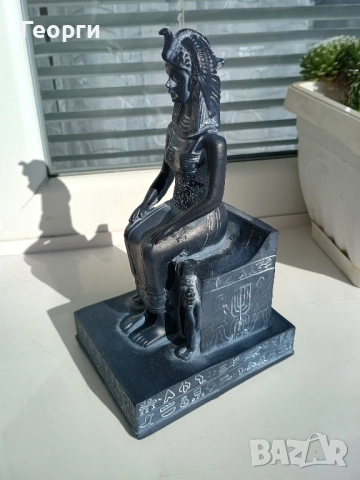 Египетска статуетка-41, снимка 4 - Статуетки - 52476550