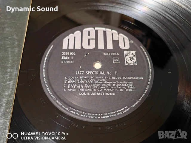 Грамофонна плоча  LOUIS ARMSTRONG - 20лв - NM, снимка 2 - Грамофонни плочи - 51465547