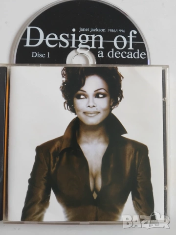 Janet Jackson – Design Of A Decade 1986/1996 - матричен диск музика