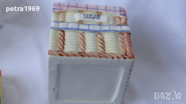 Комплект порцеланови буркани с много сладки капаци, снимка 8 - Други - 50627712