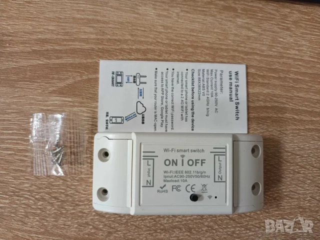 Wifi Sonoff switch 10A, 16A, MINI безжичен смарт ключ, Соноф, сон оф, снимка 4 - Друга електроника - 52945261
