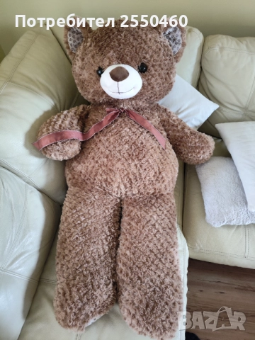 Голямо плюшено мече 120см