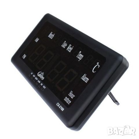 Електронен часовник Caixing CX-2168, снимка 1 - Други - 46371315