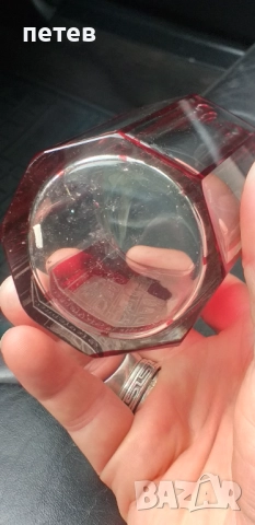 Bohemia. Чаша. Стара чаша. Халба., снимка 4 - Антикварни и старинни предмети - 52341033