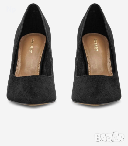 Дамски черни обувки , снимка 3 - Дамски обувки на ток - 44979221