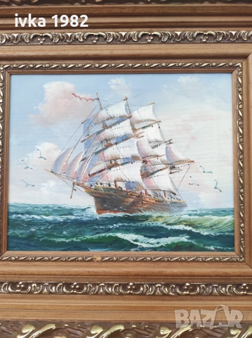 Картина кораб , снимка 4 - Картини - 51439134