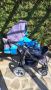 Бебешка количка Аdbor Zipp 2в1 + подарък кошница за новородено, снимка 6