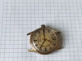 Немски-GDR /DDR Винтидж часовник GUB GLASHUTTE кал.70,1 - 17 RUBIS. Позлатен 20MK.Работи перфектно !, снимка 2