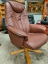 Relax кресло от естествена кожа , снимка 3