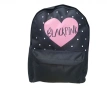 Спортна ученическа раница Blackpink с емблема сърце ., снимка 1