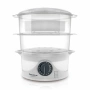 Уред за готвене на пара Taurus Salutecook 800W, 6 л, таймер 60 мин, 2 съда за готвене, съд за бял ор, снимка 2