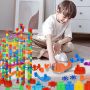 Marble Run Building Blocks Set -STEM играчка за деца 6-10 годишни(325), снимка 5