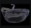 ​🖤 Пухкава и стилна чанта за кръст (Fanny Pack) – Тъмносиня/Черна/нова, снимка 1