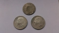 3 броя сребърни монети от 50 стотинки 1891 и 1913 година, снимка 4