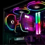 2 бр. RGB вентилатори за компютърна кутия, 120 мм, снимка 7