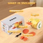 Играчка за танцуващо пате, играчки за пълзене за бебета, насърчаващи ходенето и движението на бебето, снимка 2