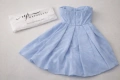 Продавам красива светлосиня рокля , снимка 3