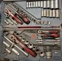 Гедоре Teng Tools TM111, 111 части, Метрични и Инчови, снимка 1