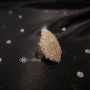 КОМПЛЕКТ ARINA / Цвят: Златисто, сребристо / Луксозен дамски комплект бижута с кристали от 3 части –, снимка 1 - Бижутерийни комплекти - 45791352