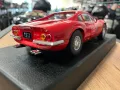 Mетална колекционерска количка ANSON FERRARI DINO 246GT 1:18 NEW, снимка 5