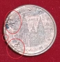 Испанска монета 5Евро цента със Дефекти 2004г., снимка 1