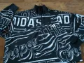 Adidas Allover Print Doubleknit Half Zip Sweatshirt - страхотно дамско горнище КАТО НОВО Л, снимка 9