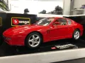 BBURAGO метална колекционерска количка FERARRI 456 GT 1:18 NEW, снимка 8