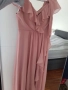 Елегантна розова рокля, снимка 7